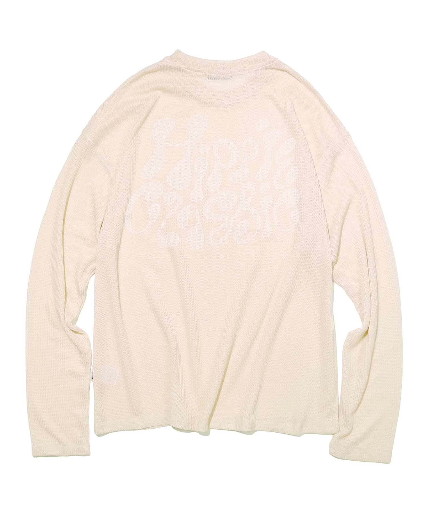 Hippie knit long sleeves  Ivory